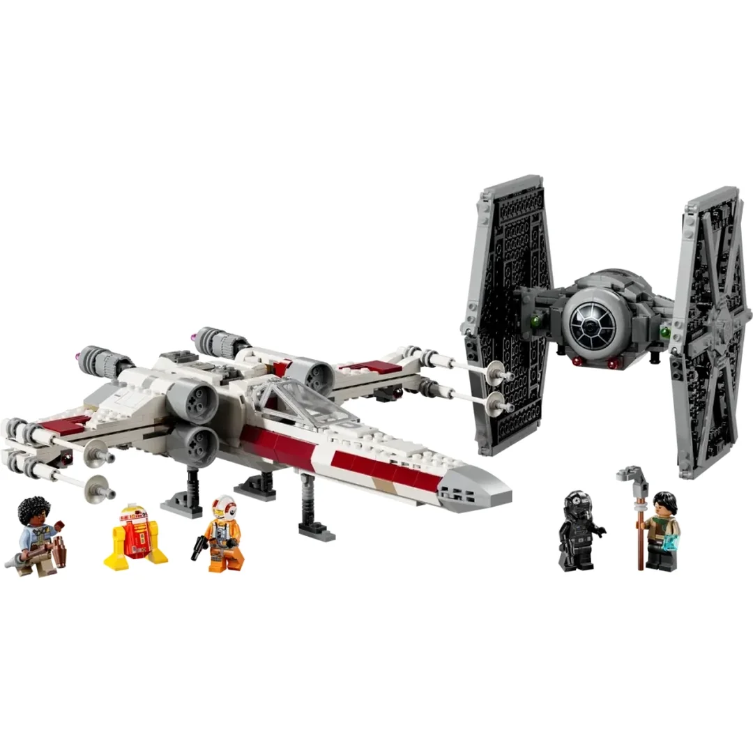 LEGO® Star Wars™ 75393 Stíhačka TIE ＆ X-wing - kombinovaná stavebnica