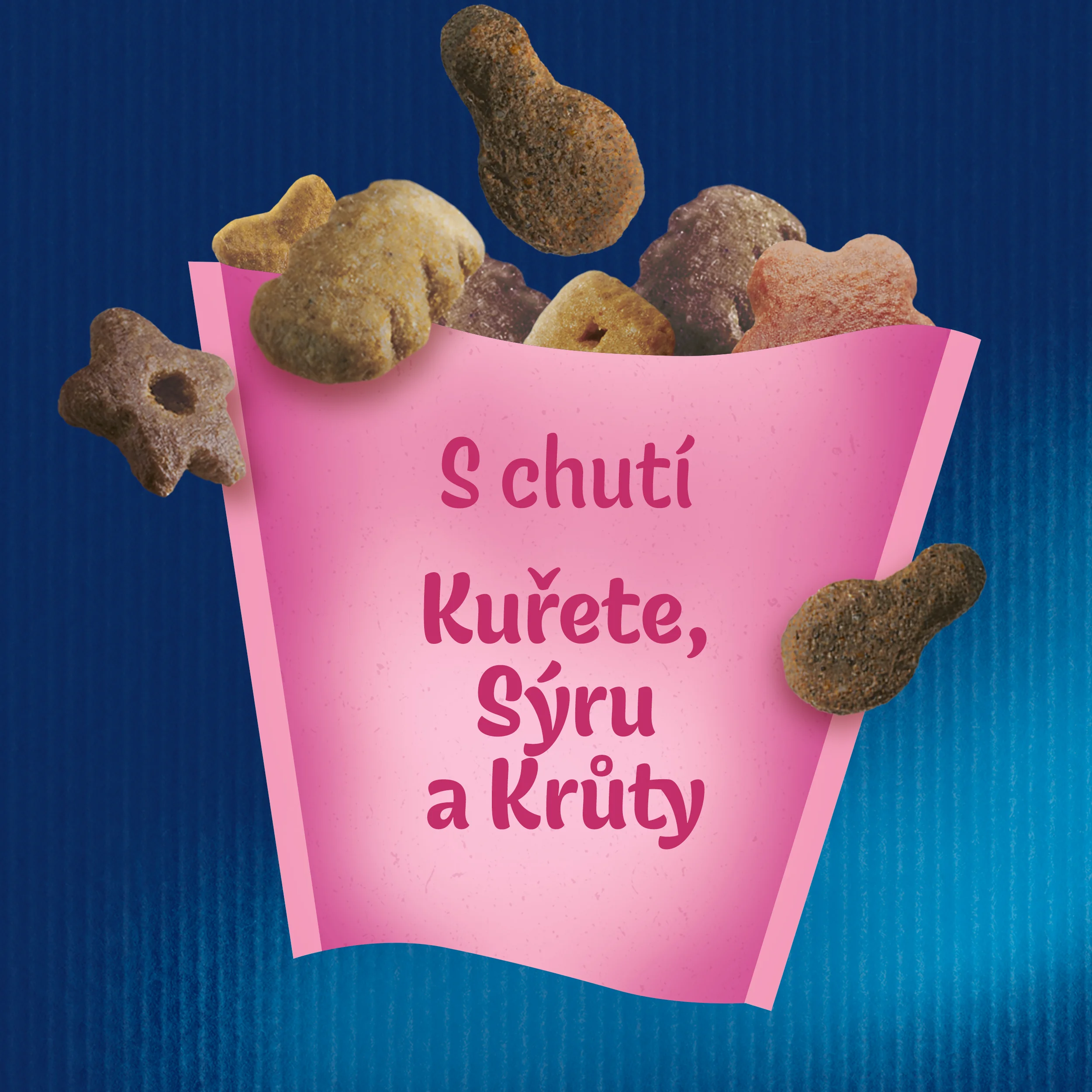Felix Party Mix maškrty pre mačky Picnic Mix kura, morka 60 g 1×60 g, maškrty pre mačky