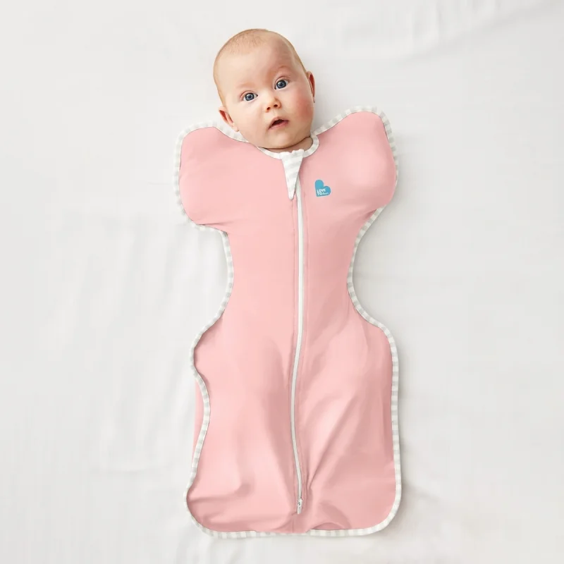 Love To Dream Swaddle UP - Zavinovačka, dusty pink, veľkosť M 1 FÁZA, 3-6m, 6-8,5kg