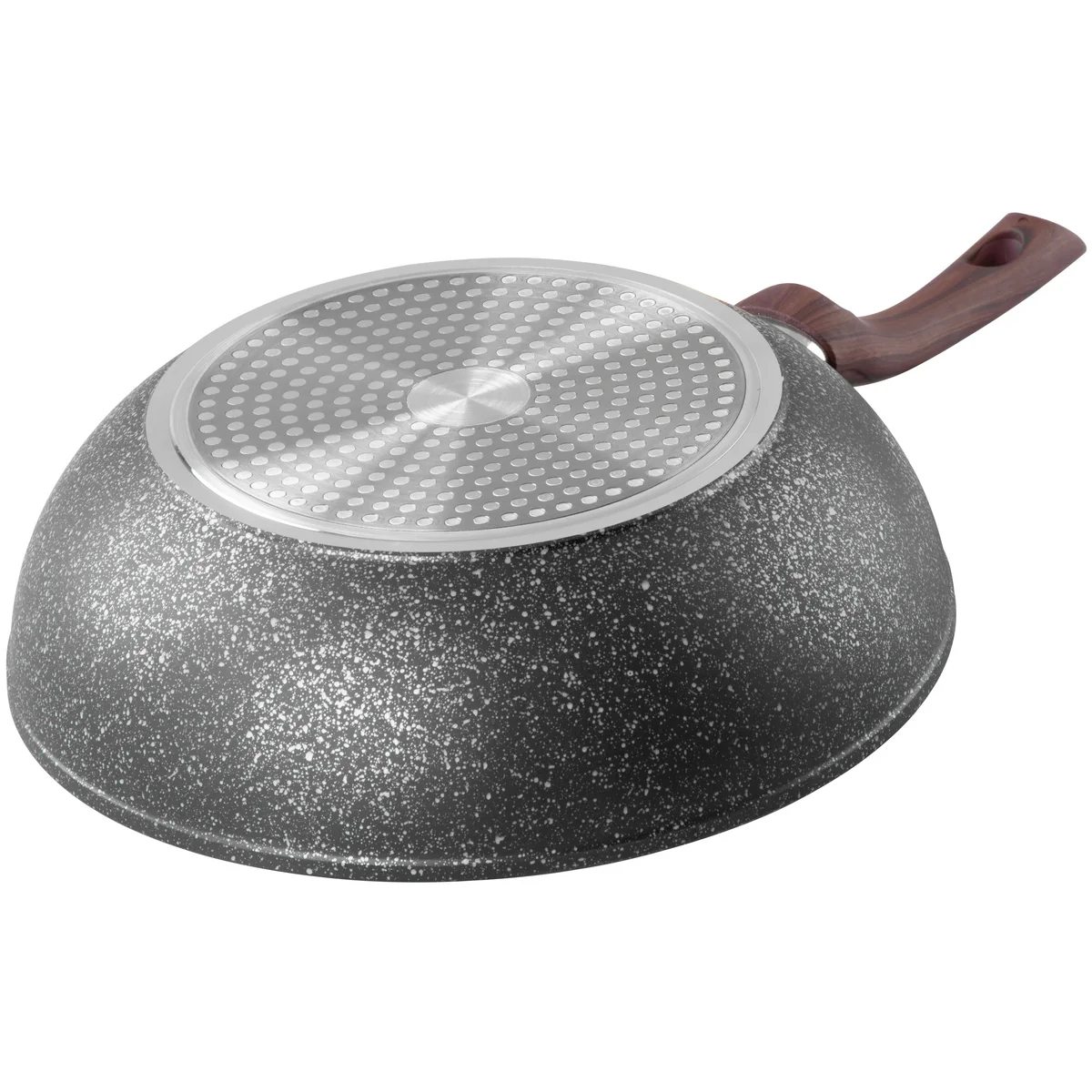 Panvica Wok Black Marble Line 28 cm