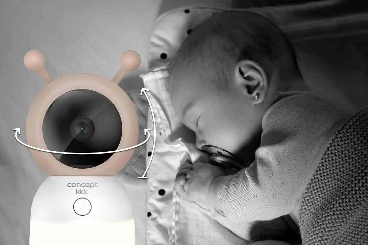 KD4000 Detská pestúnka s kamerou SMART KIDO 1×1 ks, detská pestúnka