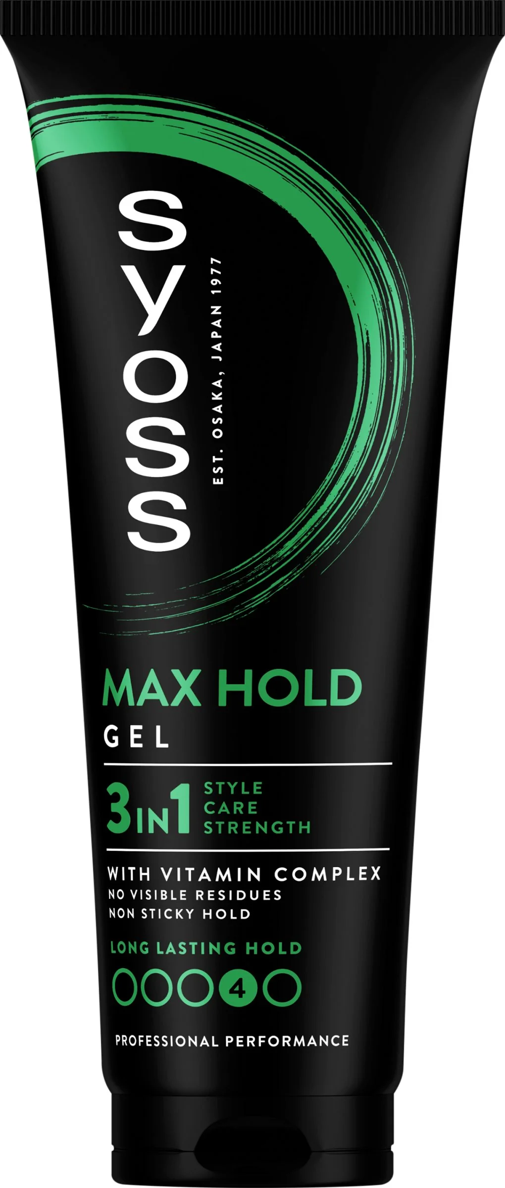 Syoss stylingový gél na vlasy Max Hold 1×250 ml, gél na vlasy