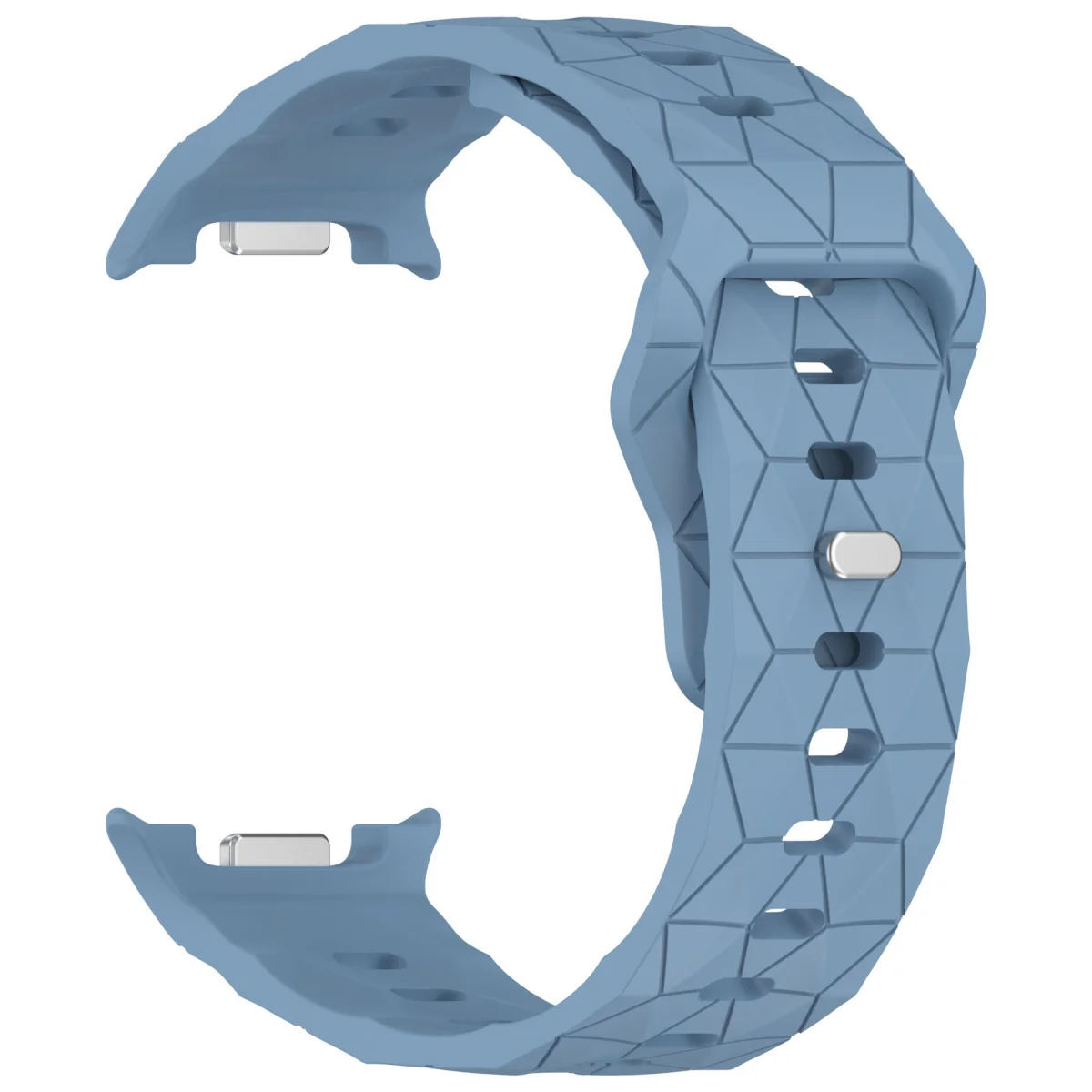 BStrap Silicone Grid remienok na Samsung Galaxy Watch 8, blue