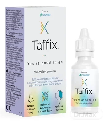 Taffix 1×1 g, nosový práškový sprej