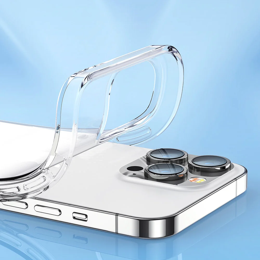Joyroom Durable silikónový kryt na iPhone 14 Pro, priesvitný