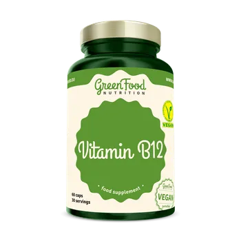 GreenFood Nutrition  vit B12 60cps 1×60 cps