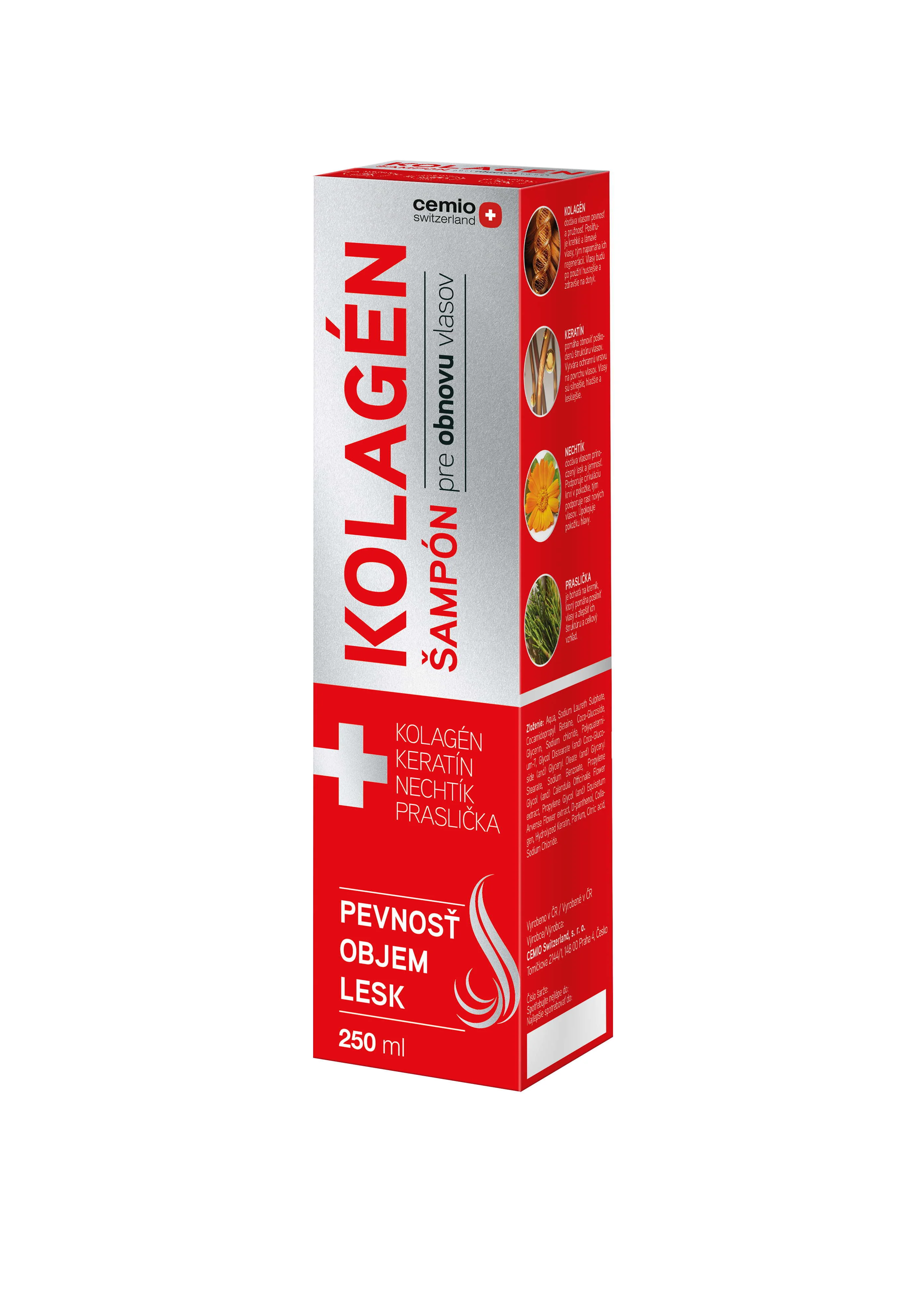 Cemio KOLAGÉN šampón pre obnovu vlasov 250 ml