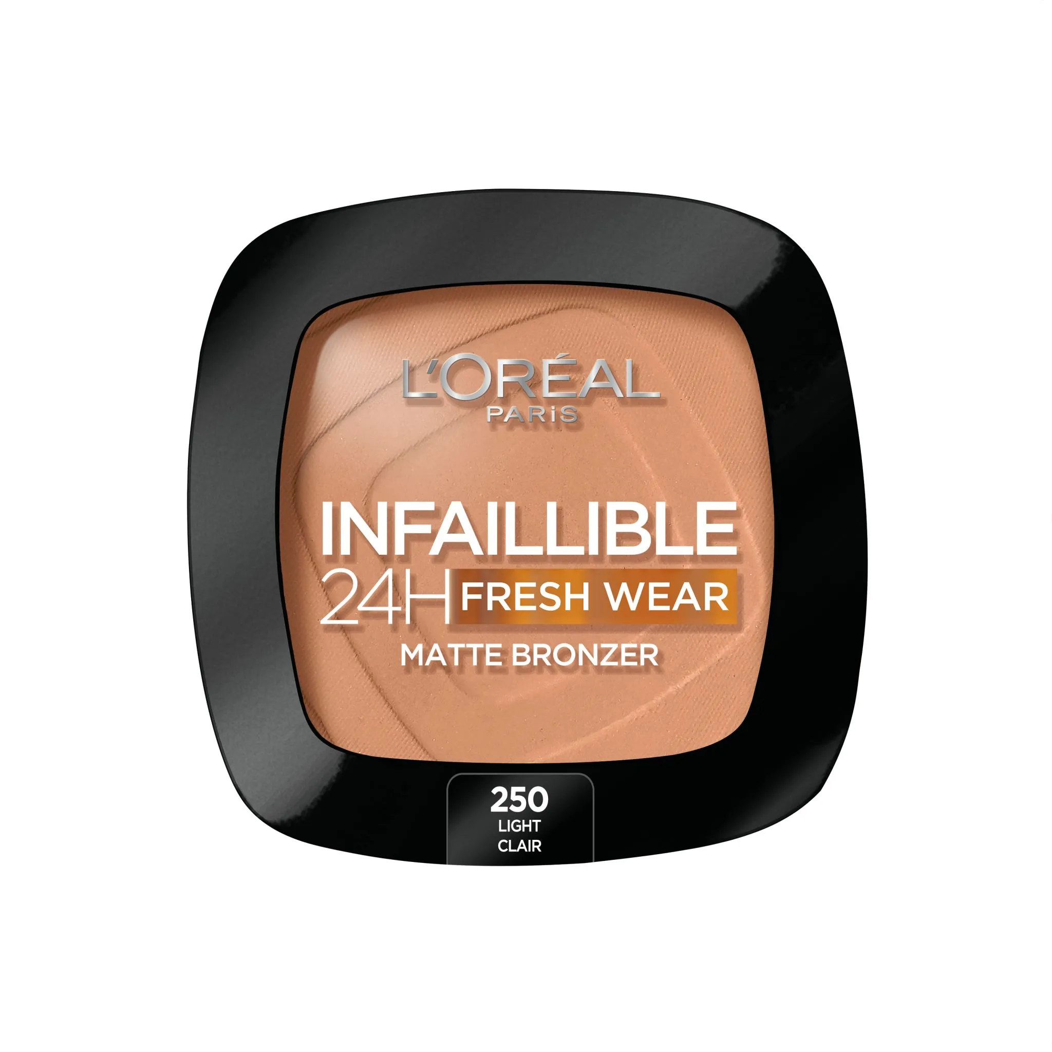 L'Oréal Paris Infaillible 24H Fresh Wear Soft Matte Bronzer 250 Light 1×9 g, jemne matný bronzer