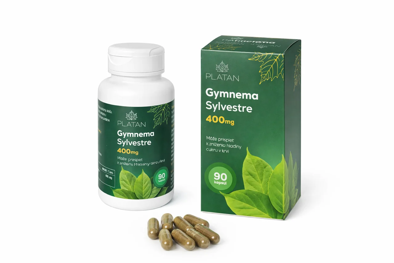 PLATAN Gymnema Sylvestre 400mg  90 kapsúl