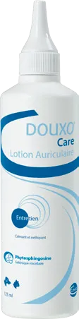 Douxo Care roztok na čistenie uší a okolia očí pre psy a mačky, 125 ml