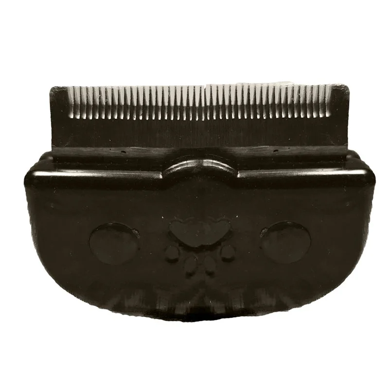 Hrable s ergonomickou rúčkou na vyčesávanie podsady zelená, čierna, 4,6 cm