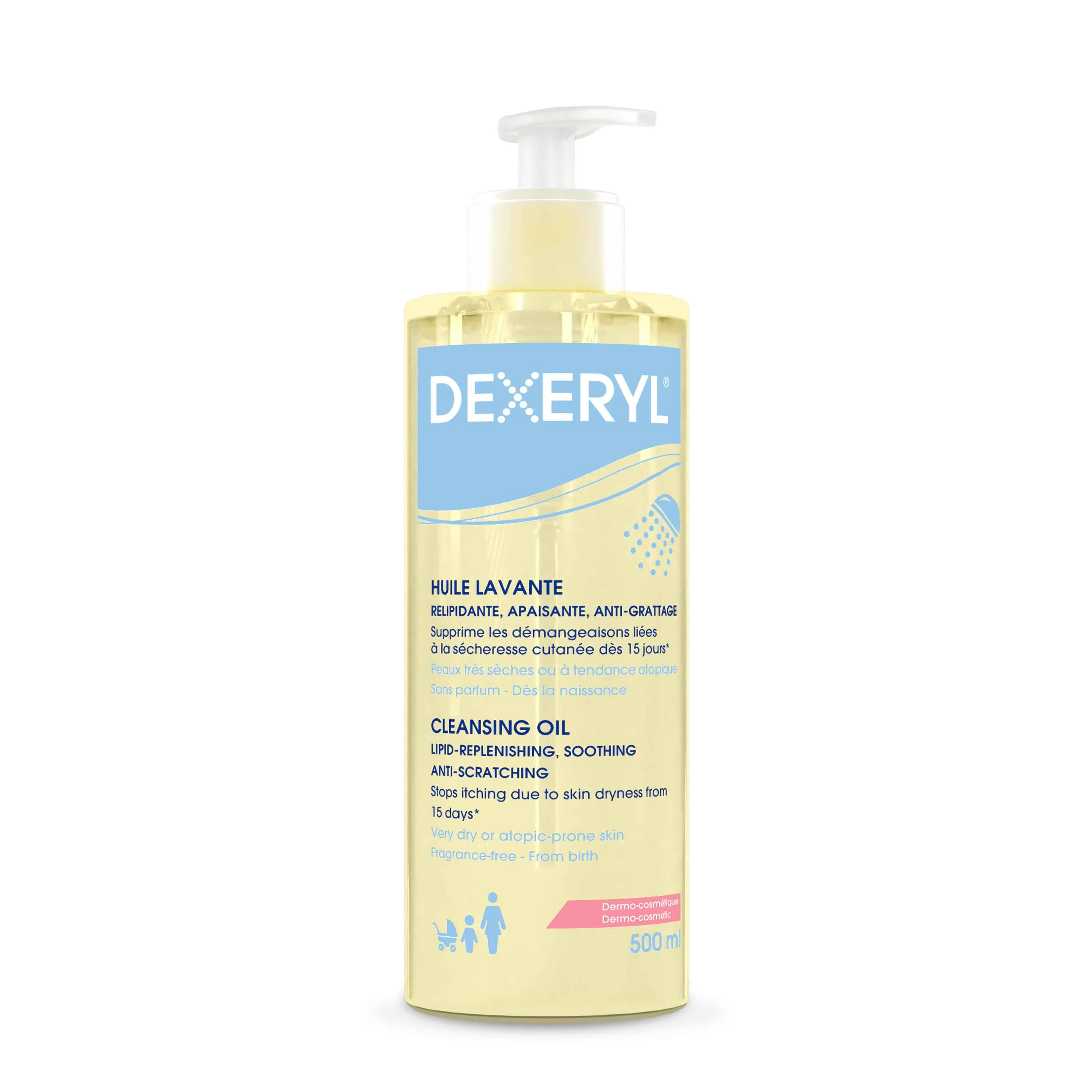DEXERYL Umývací OLEJ 1×500 ml, umývací olej