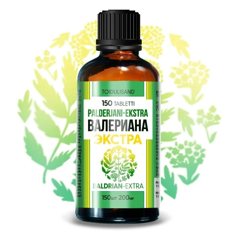 Valeriána extrakt 200 mg - 150 tabliet - Vitateka