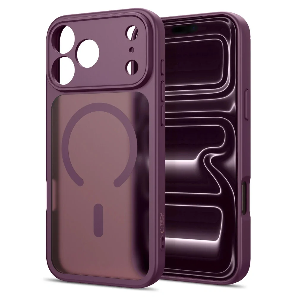 Tech-Protect BasicMag MagSafe kryt na iPhone 17 Pro Max / 18 Pro Max, bordový