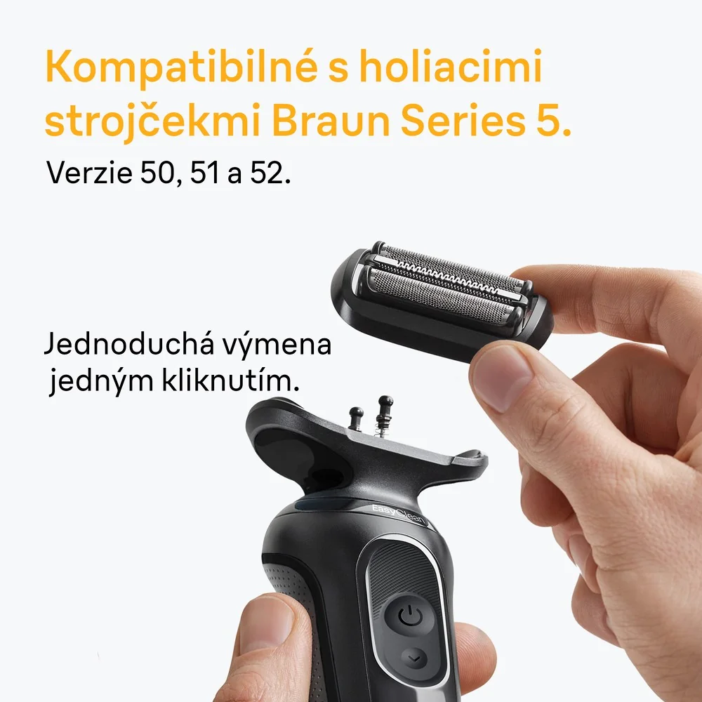 Braun Series 5 náhradná hlavica pre elektrický holiaci strojček, 54B 1 ks