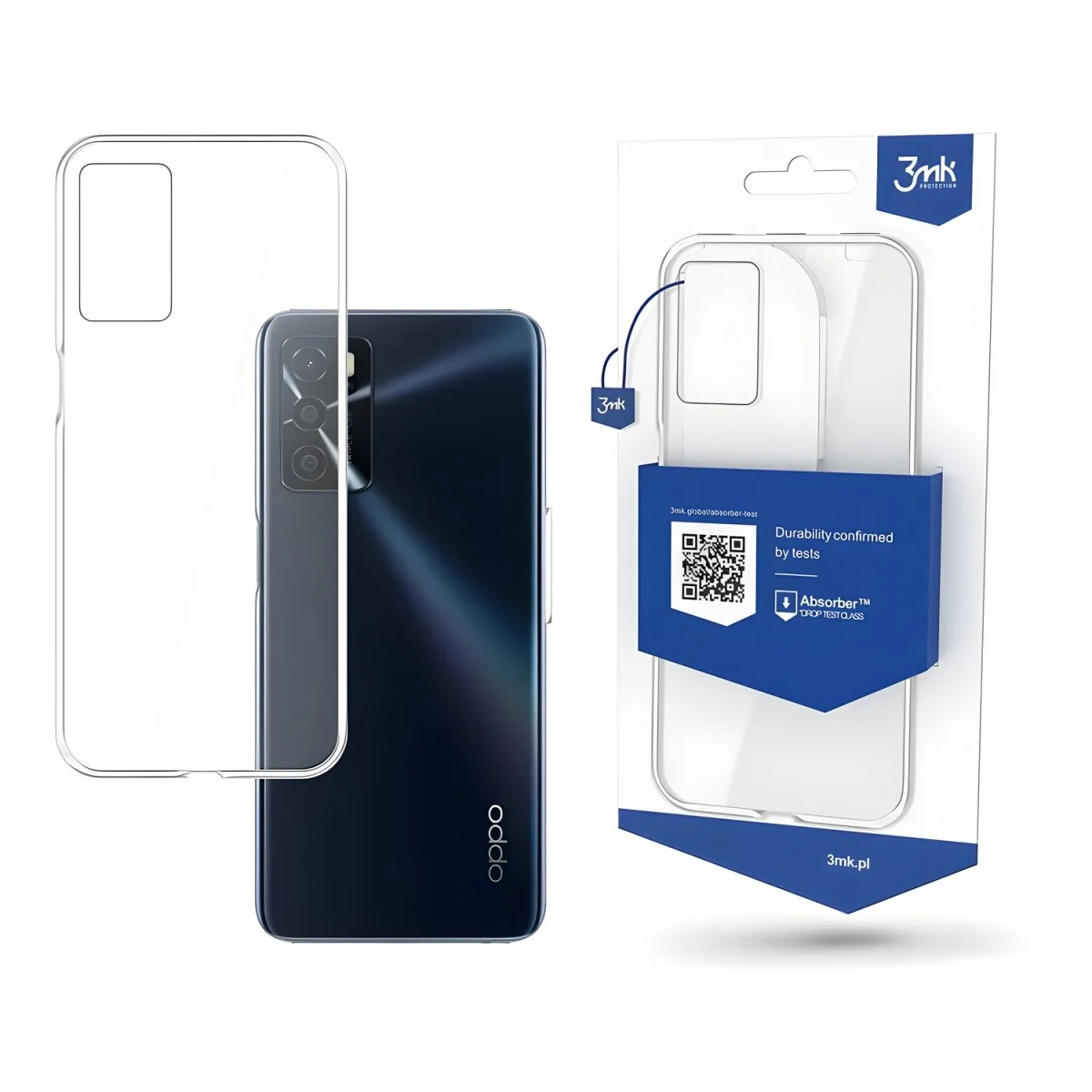 Priehľadné puzdro pre Oppo A16/A16s