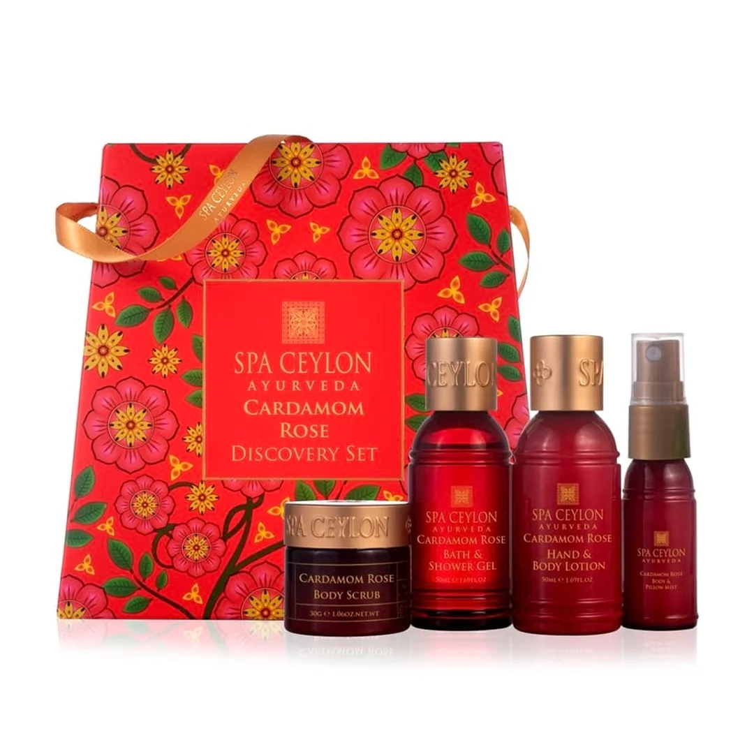 Darčeková kozmetická súprava Cardamom Rose 4 ks v sade