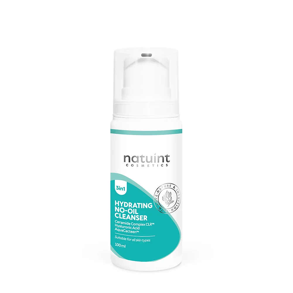 Natuint cosmetics - Čistiaci gél na pleť - hydratačný 3 v 1 Hydrating No-Oil Cleanser 3 in 1