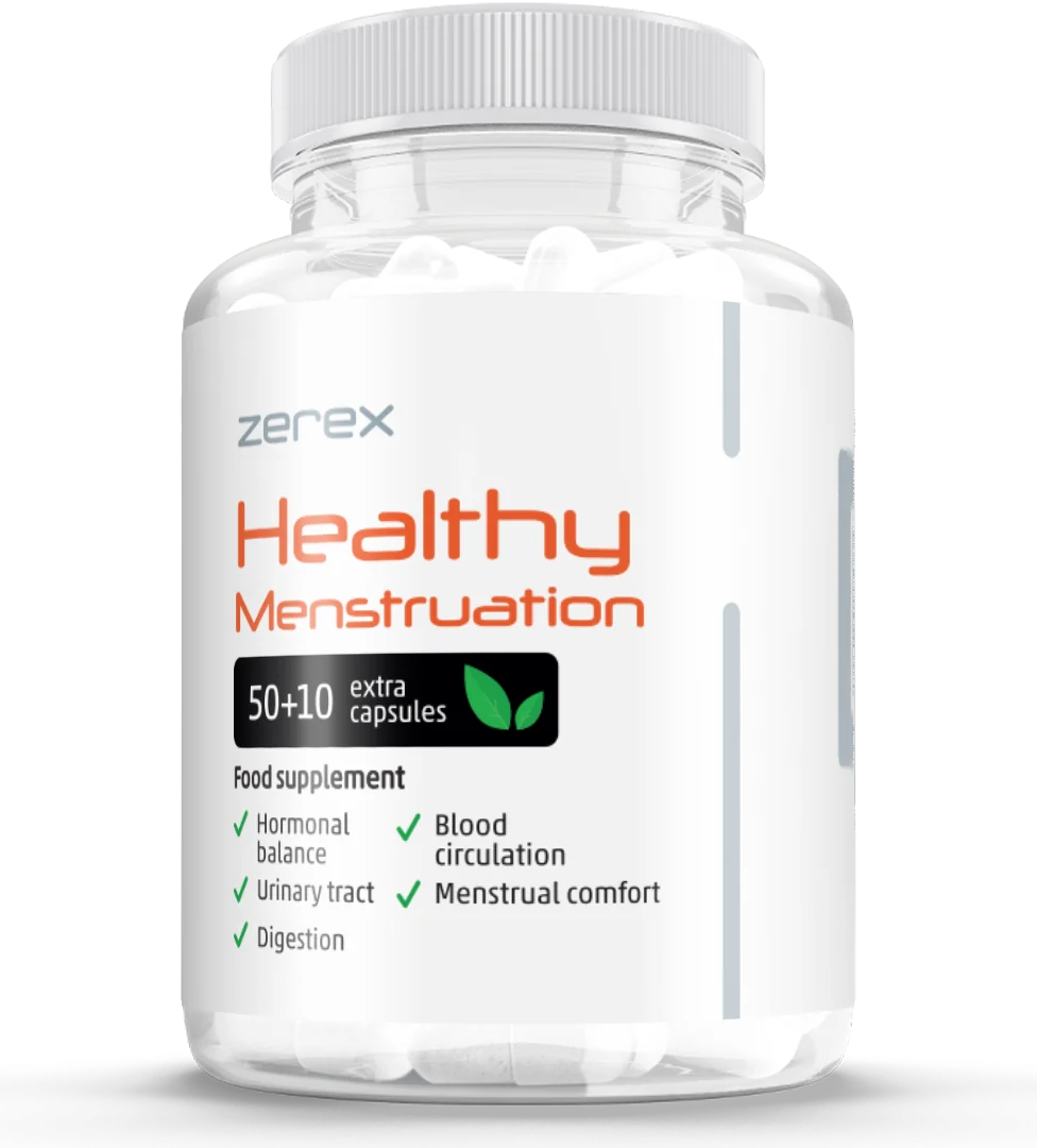 Zerex Zdravá Menštruácia 1×60 cps, výživový doplnok