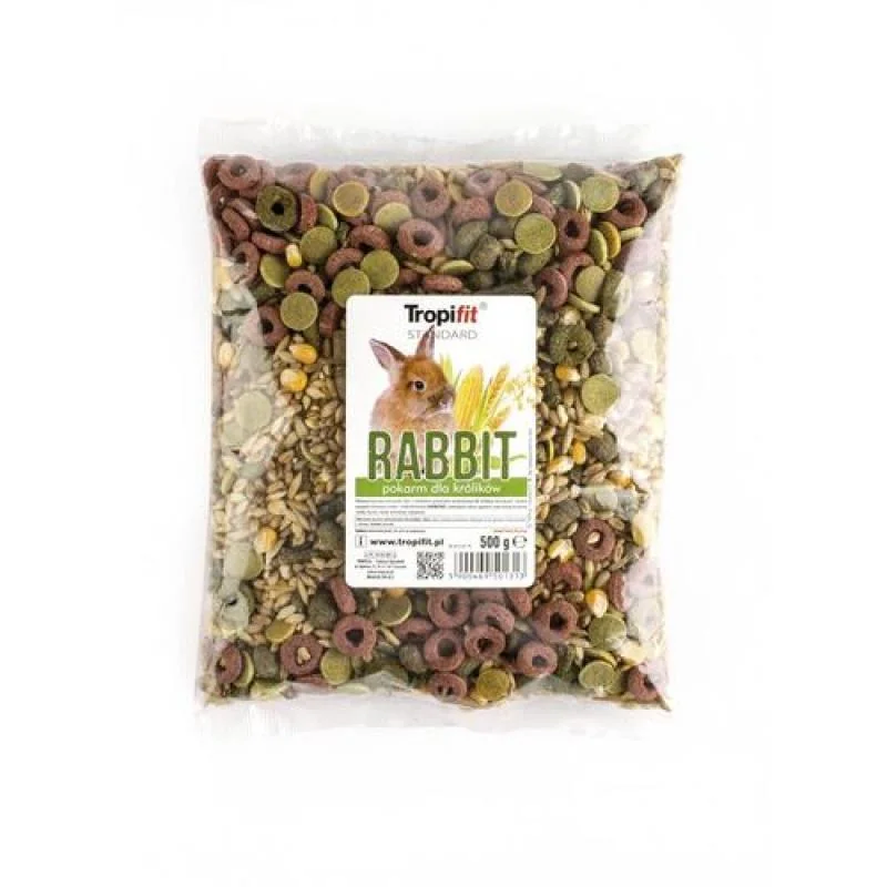 TROPIFIT Standard Rabbit 500g kŕmna zmes pre králiky