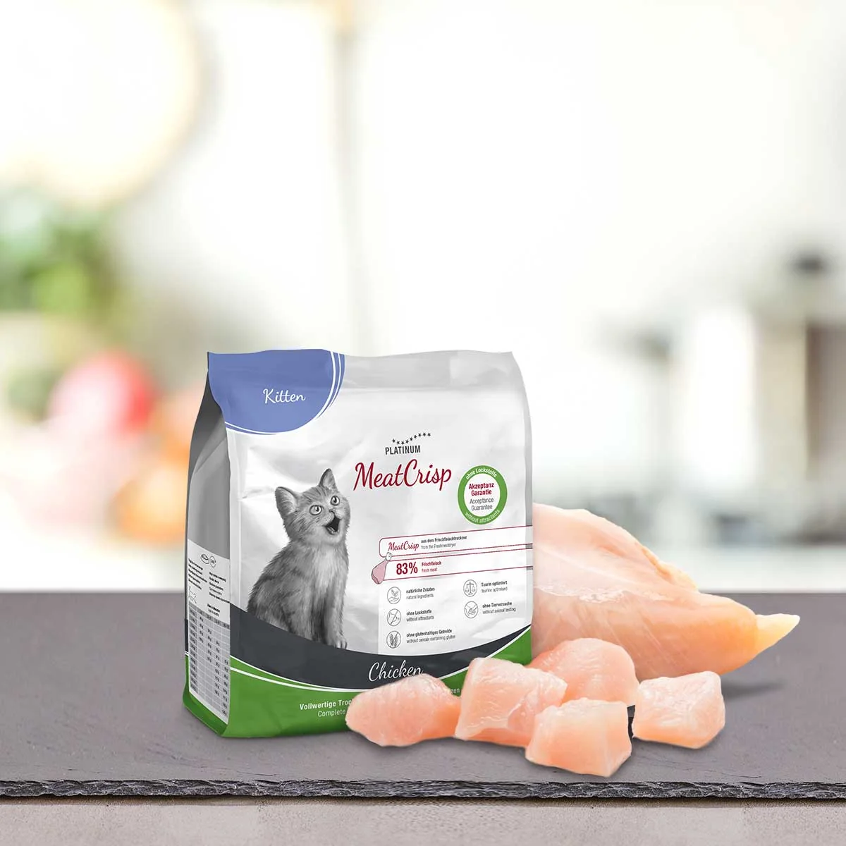 Platinum MeatCrisp Kitten Chicken - Kuracie pre mačiatka 400 g