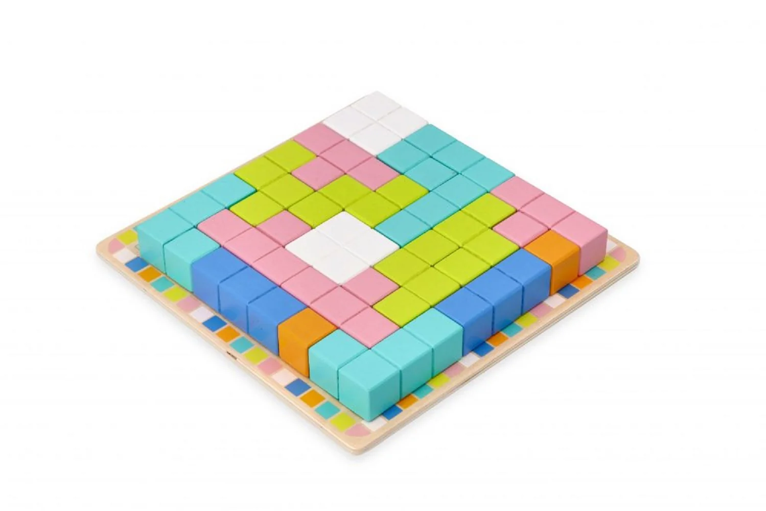 Drevená skladacia hra TETRIS - 19ks