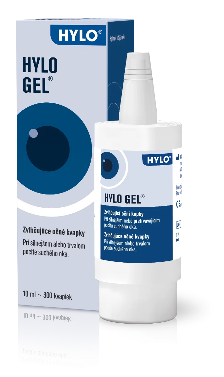 HYLO GEL 1×10 ml, kvapky