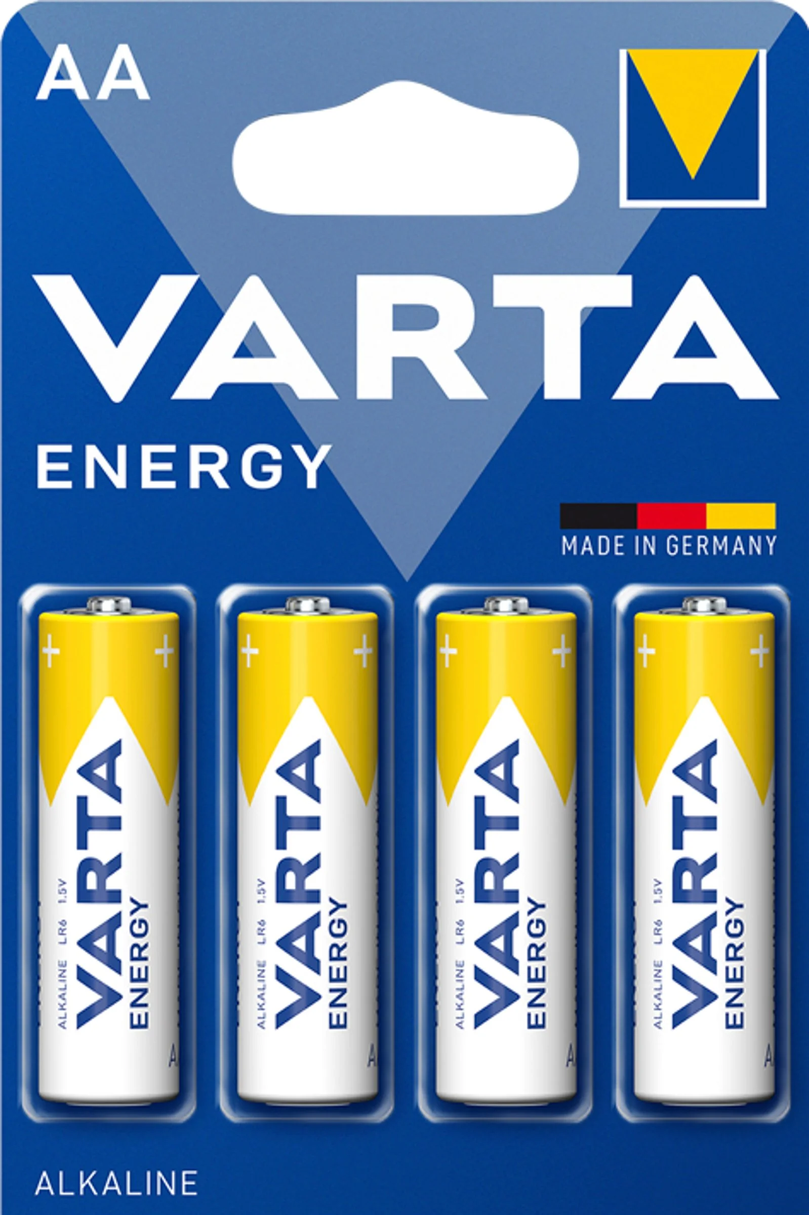 Varta Energy 4 AA 1×1 ks, alkalické batérie