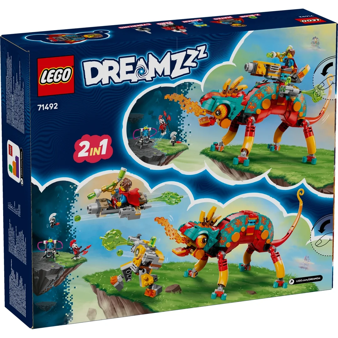 LEGO® DREAMZzz™ 71492 Mateo a jeho ohnivý chameleón
