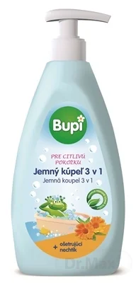 Bupi BABY Jemný kúpeľ 3 v 1 1×500 ml, kúpeľ 3v1