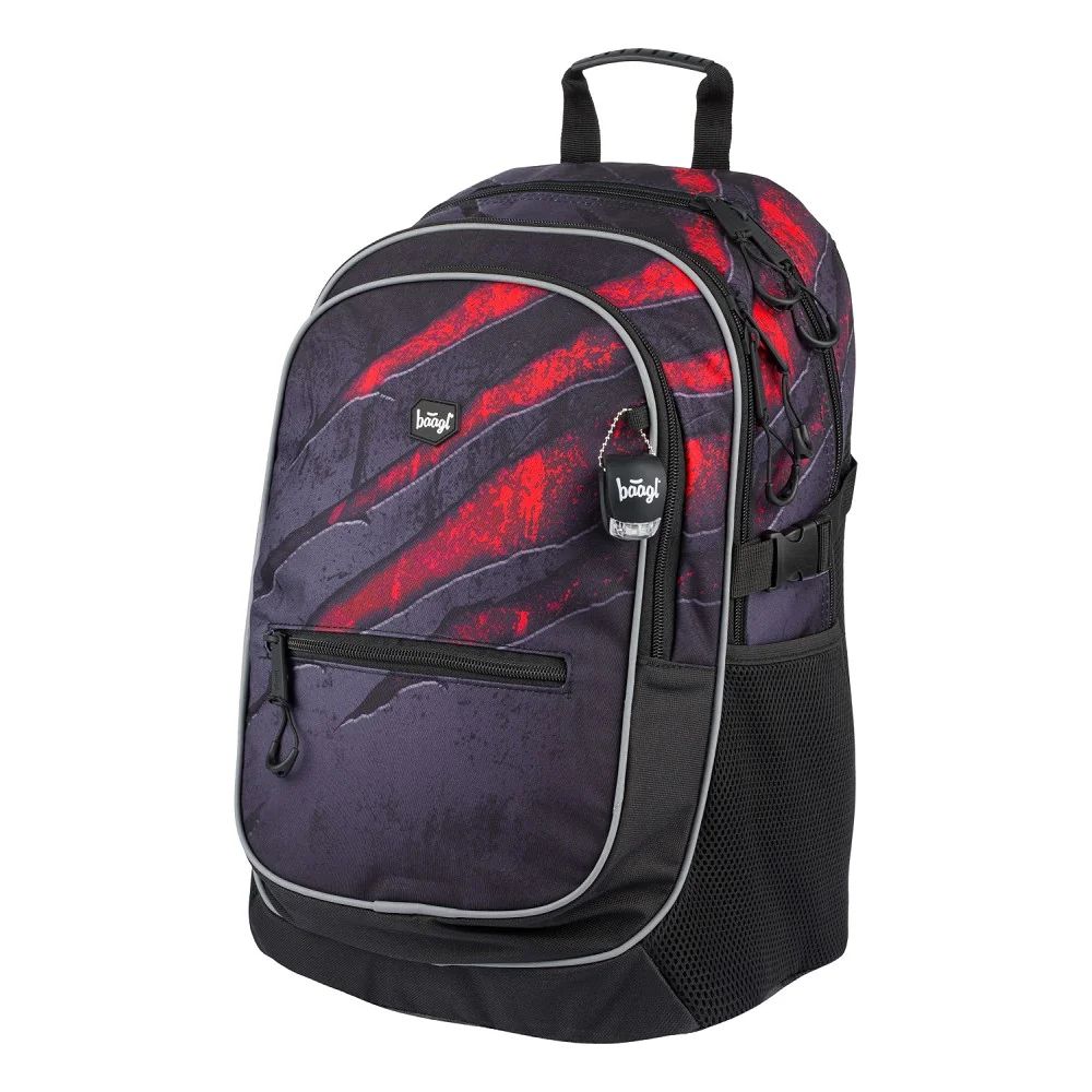Školský batoh Core Láva čierny, ergonomický
