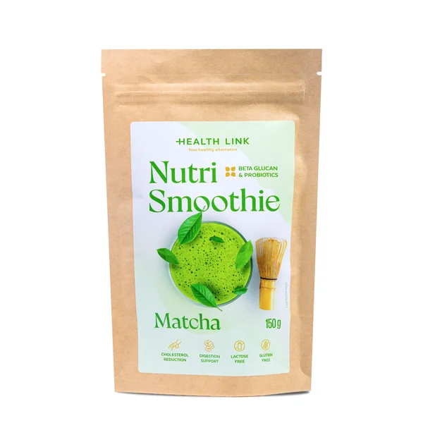HEALTH LINK Nutri-Smoothie Matcha 1×150 g, matcha prášok na prípavu smoothie