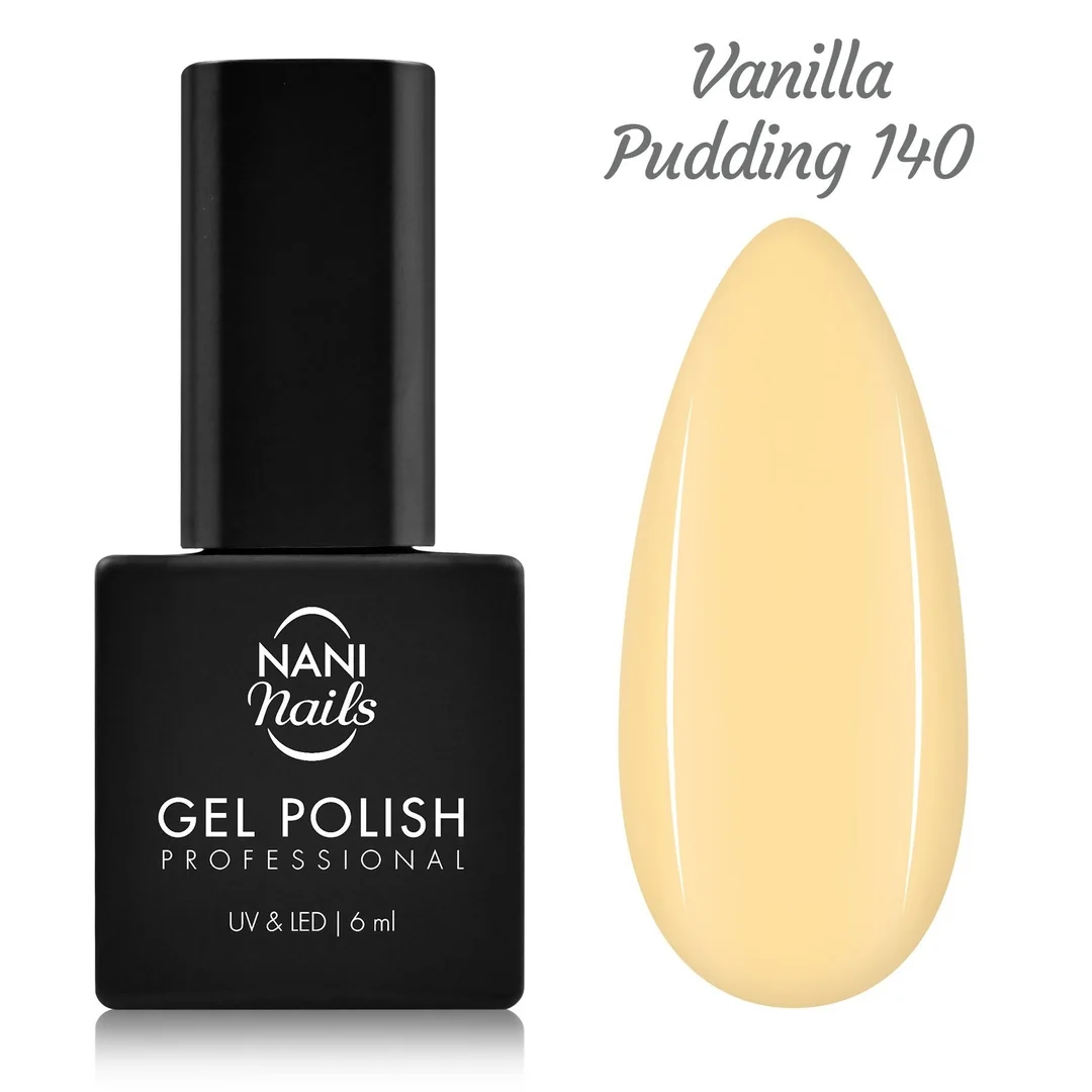 Gél lak – Vanilla Pudding 6 ml, UV/LED gél lak