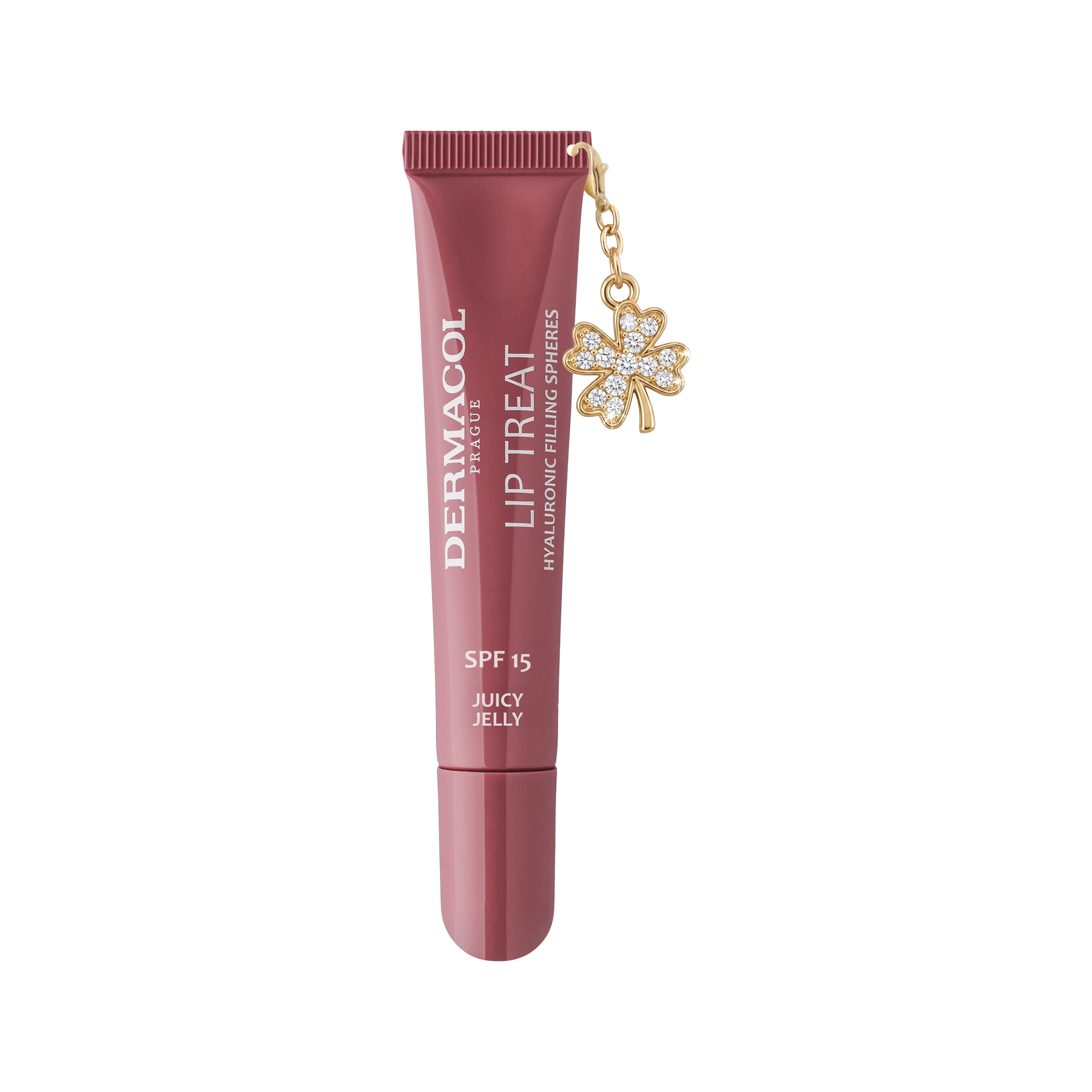 Dermacol Lip Treat péče na pery č. 15 Juicy Jelly SPF 15 s príveskom 10 ml
