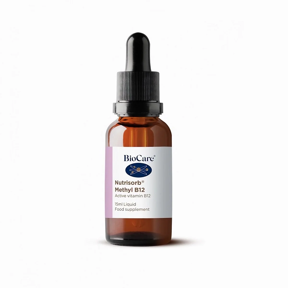 BioCare - B12 - vitamín B12 kvapky v bioaktívej forme methylcobalaminu a adenosylcobalaminu 