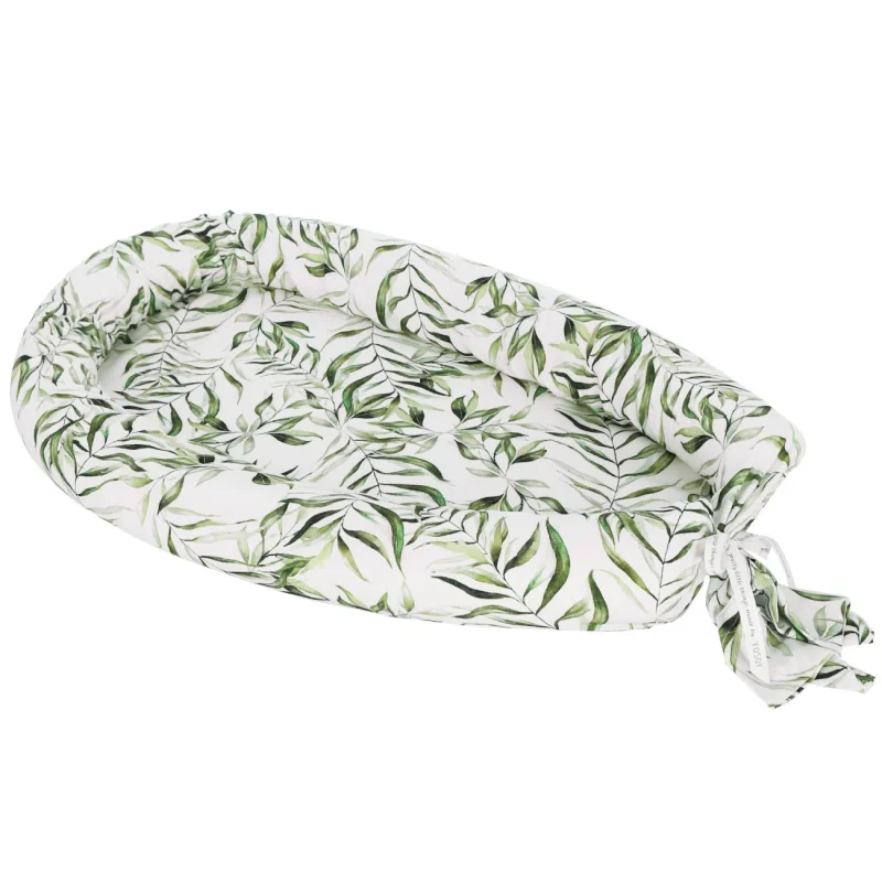 Yosoy hniezdo pre bábätko zo 100% bambusu 30x65 cm EXOTIC LEAVES
