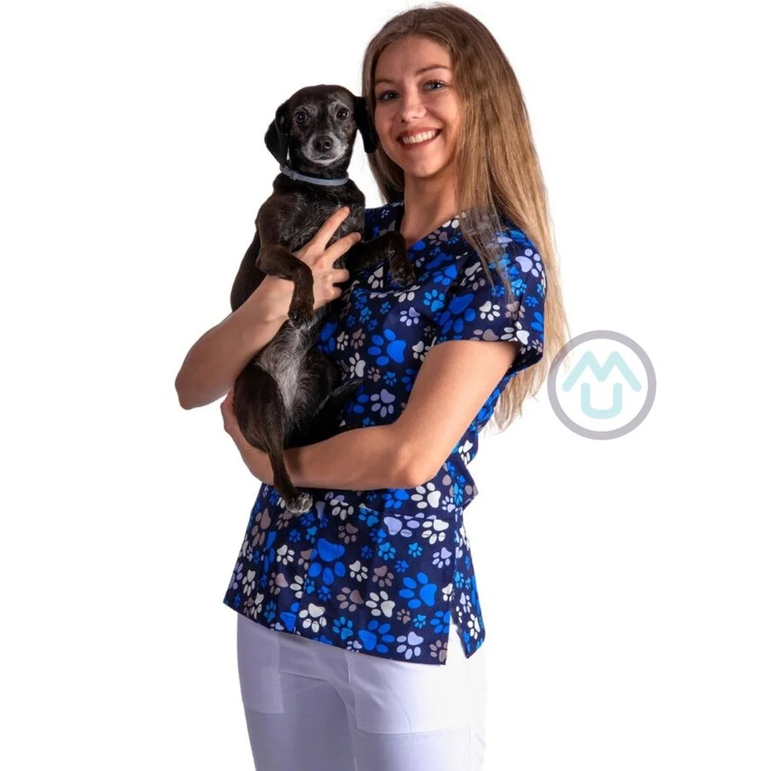 Dámska veterinárna blúza LABKY L