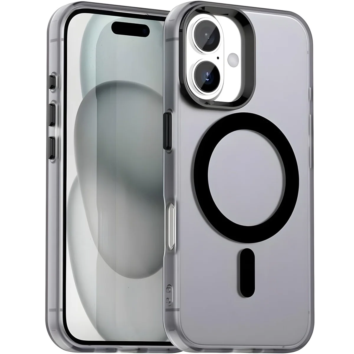 Puzdro Techsuit CandyCase MagSafe pre iPhone 17 Čierna