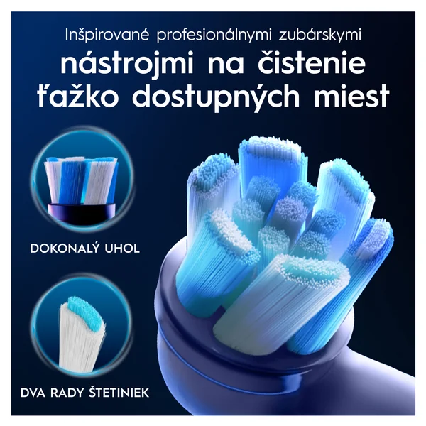 Oral-B iO Series Ultimate Clean, hlavice zubnej kefky, biele 4 ks