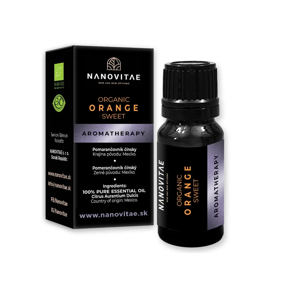 POMARANČ esenciálny olej – ORGANIC quality 10ml
