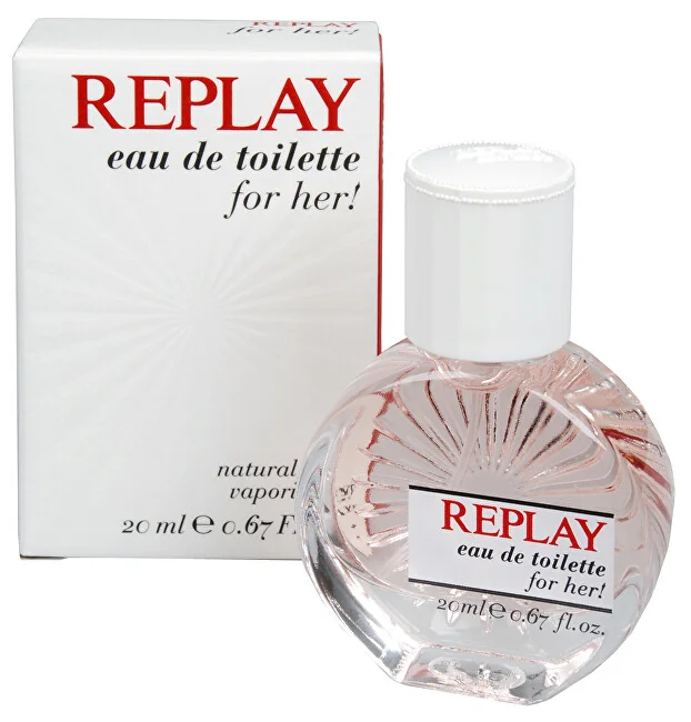 Replay Replay For Her Edt 20ml 1×20 ml, toaletná voda