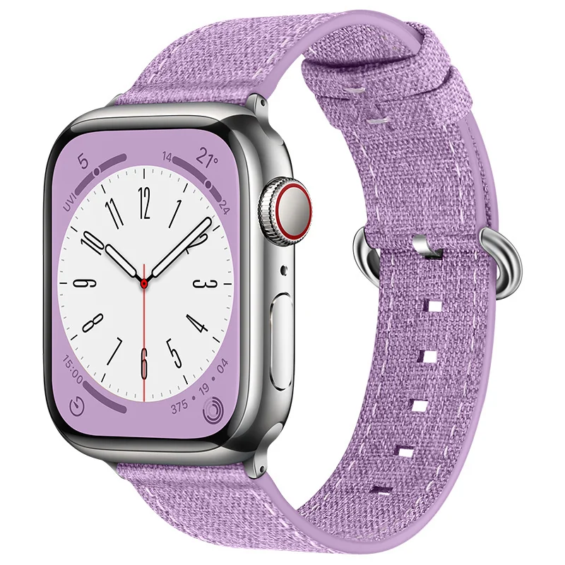 BStrap Denim remienok na Apple Watch 42/44/45mm purple