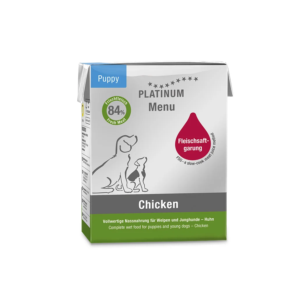 Platinum Menu Puppy Chicken kuracie pre šteniatka 185 g