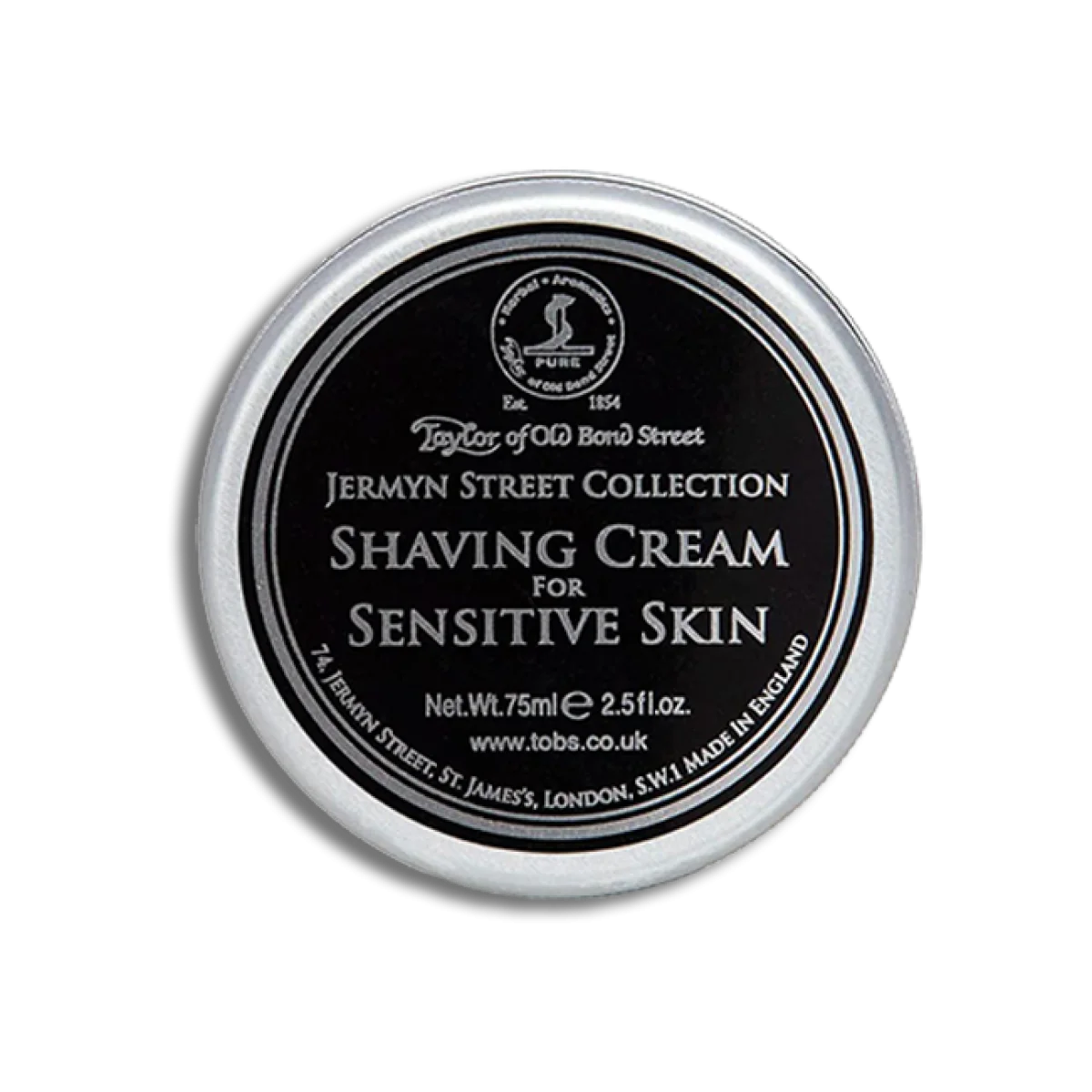 Krem na holenie Taylor of Old Bond Street Jermyn Street Collection Sensitive skin 75ml