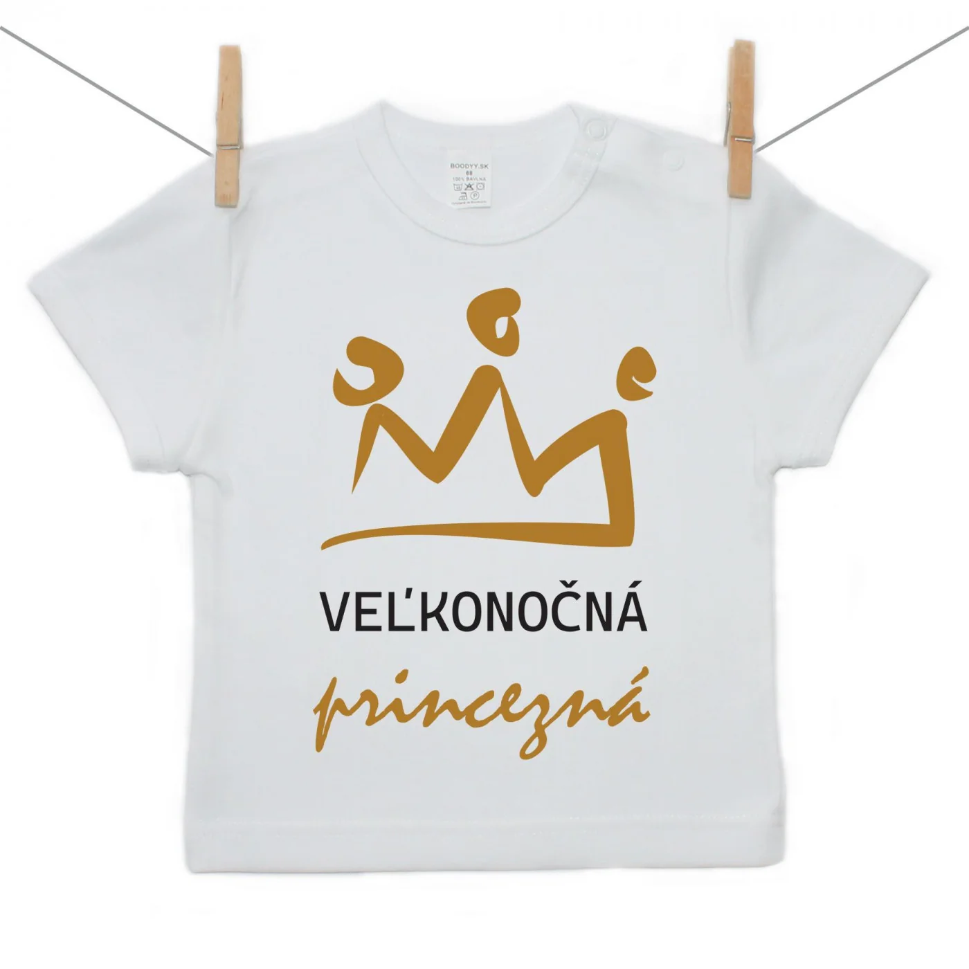 Boodyy Tričko s krátkym rukávom Veľkonočná princezná Veľkosť: 140