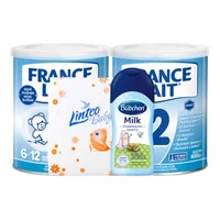 FRANCE LAIT 2 4X400G+BUBCHEN SAMPON