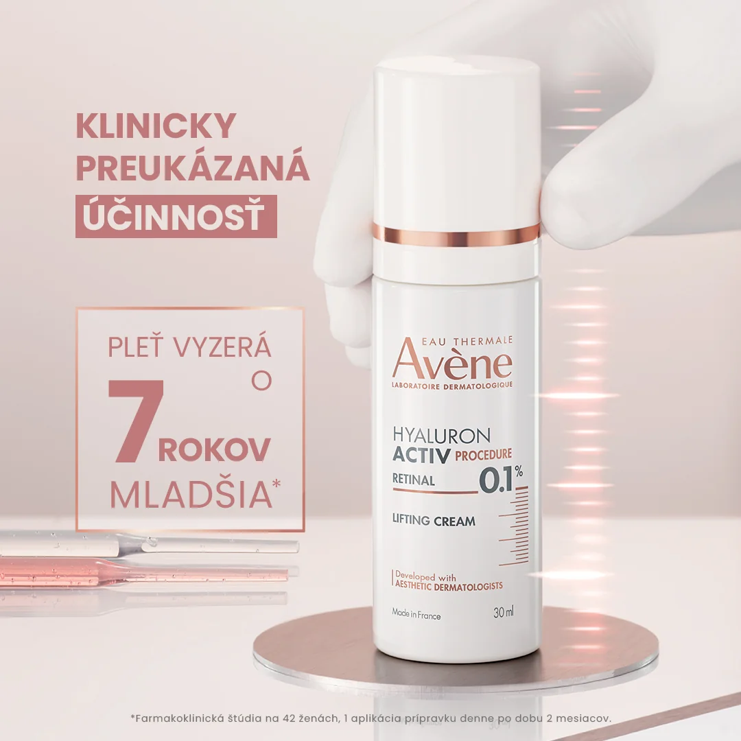 Avène HYALURON ACTIV PROCEDURE Liftingový krém s retinalom 0,1 % 30 ml