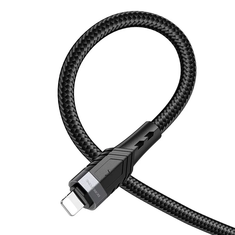Kábel USB-C - Lightning - Čierna 1 x 1,2m