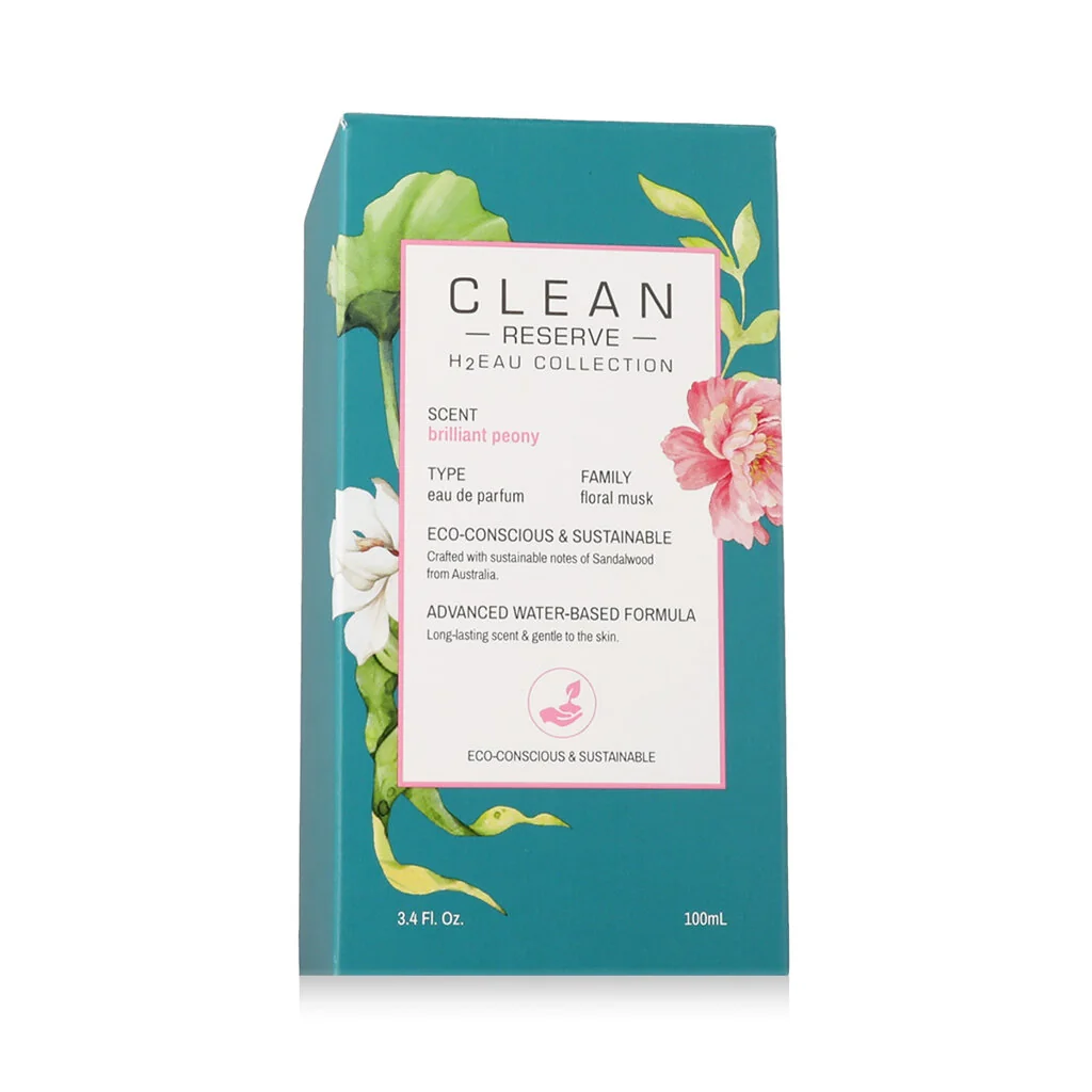 Clean H2Eau Brilliant Peony parfumovaná voda EDP unisex 100 ml