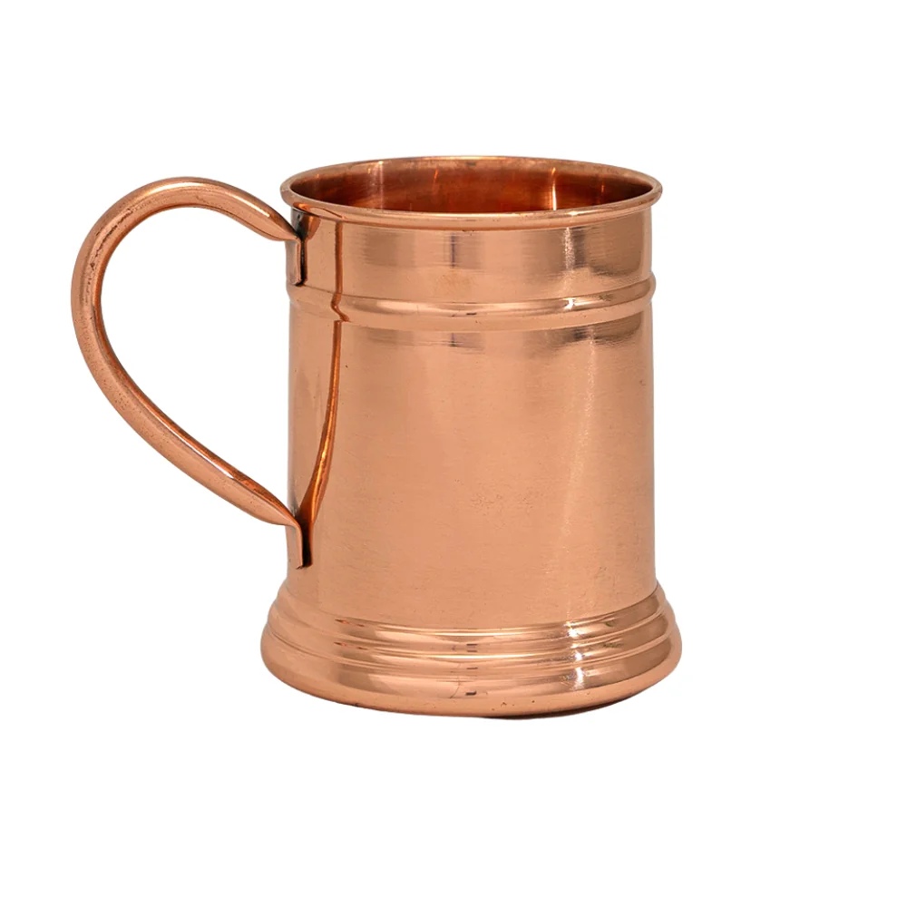 Hrnček z čistej medi, hladký, extra veľký – 500 ml